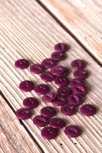 Bouton Essentiel Mûroise Eglantine et Zoé à coudre sur vos jupes, robes, chemises et blouses