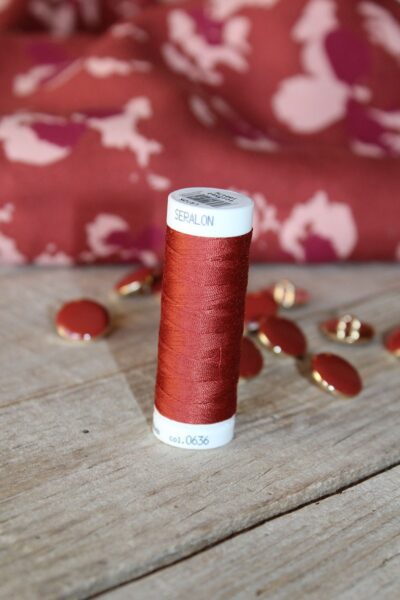 Fil à coudre Terracotta