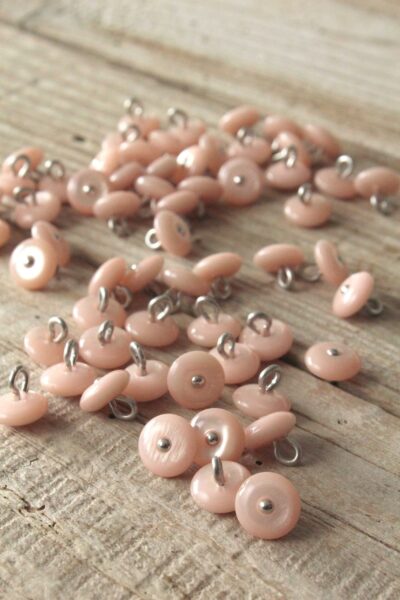 Boutons Perla Nude Eglantine et Zoe a coudre
