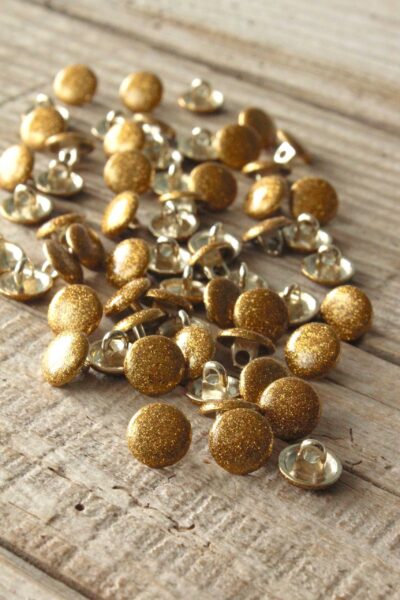 Boutons Shiny jaune soleil Eglantine et Zoé