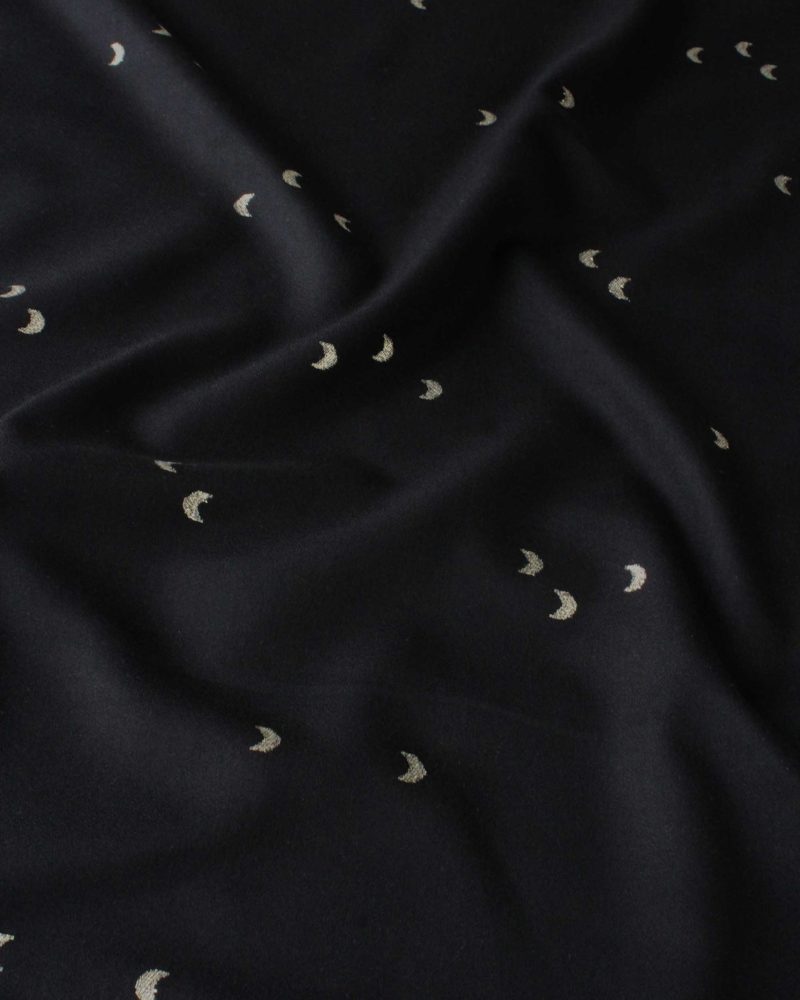 Tissu Louna Noir