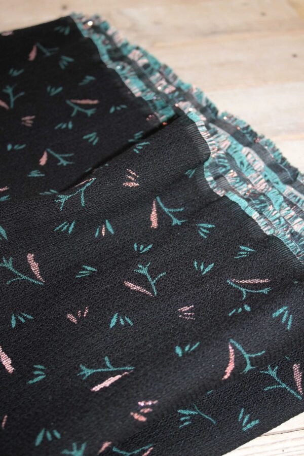 Tissu Ramo Noir