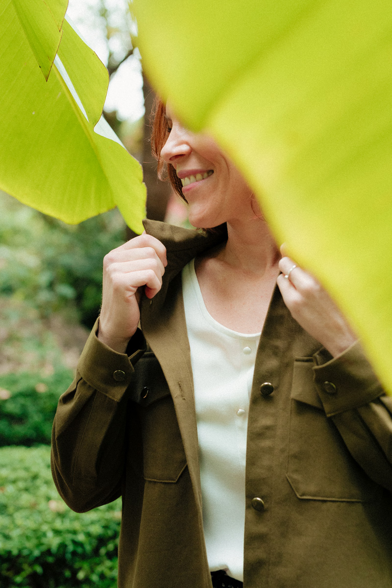 Tissu Gabardine Twill Vert Kaki – Image 9