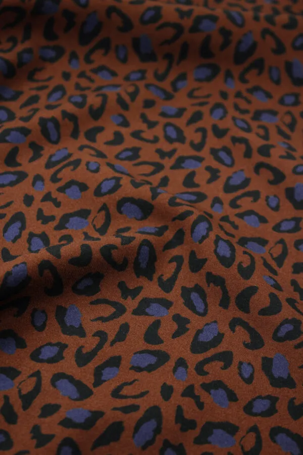 Tissu Bagheera Chocolat