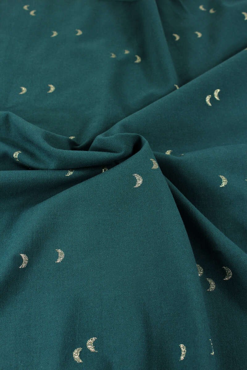 Tissu Louna Dark Lagune