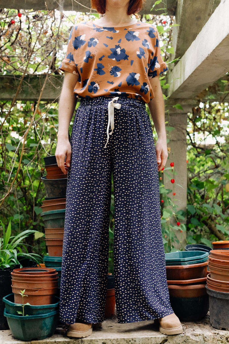 Kit Couture Pantalon Tom Dam Bleu Indigo